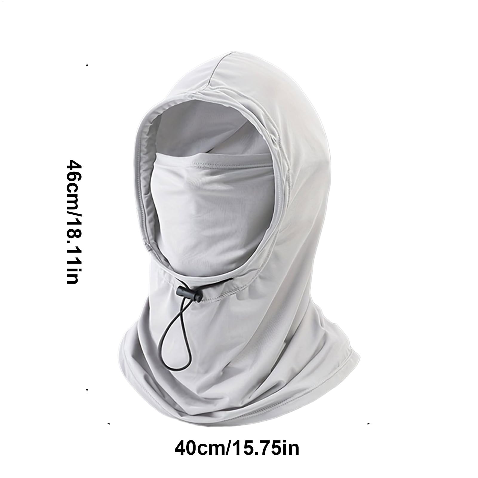 Máscara de protección solar – UPF 50+ Protección UV Sombrero con protección para el cuello | Protección facial transpirable para deportes, escalada, senderismo, ciclismo, actividades al aire libre