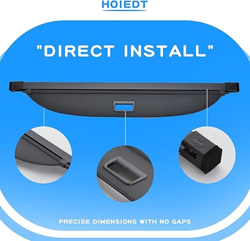 Miniatura 9 de Funda de carga compatible con Rav4 2013-2018, cubierta retráctil para maletero para privacidad Rav4 accesorios