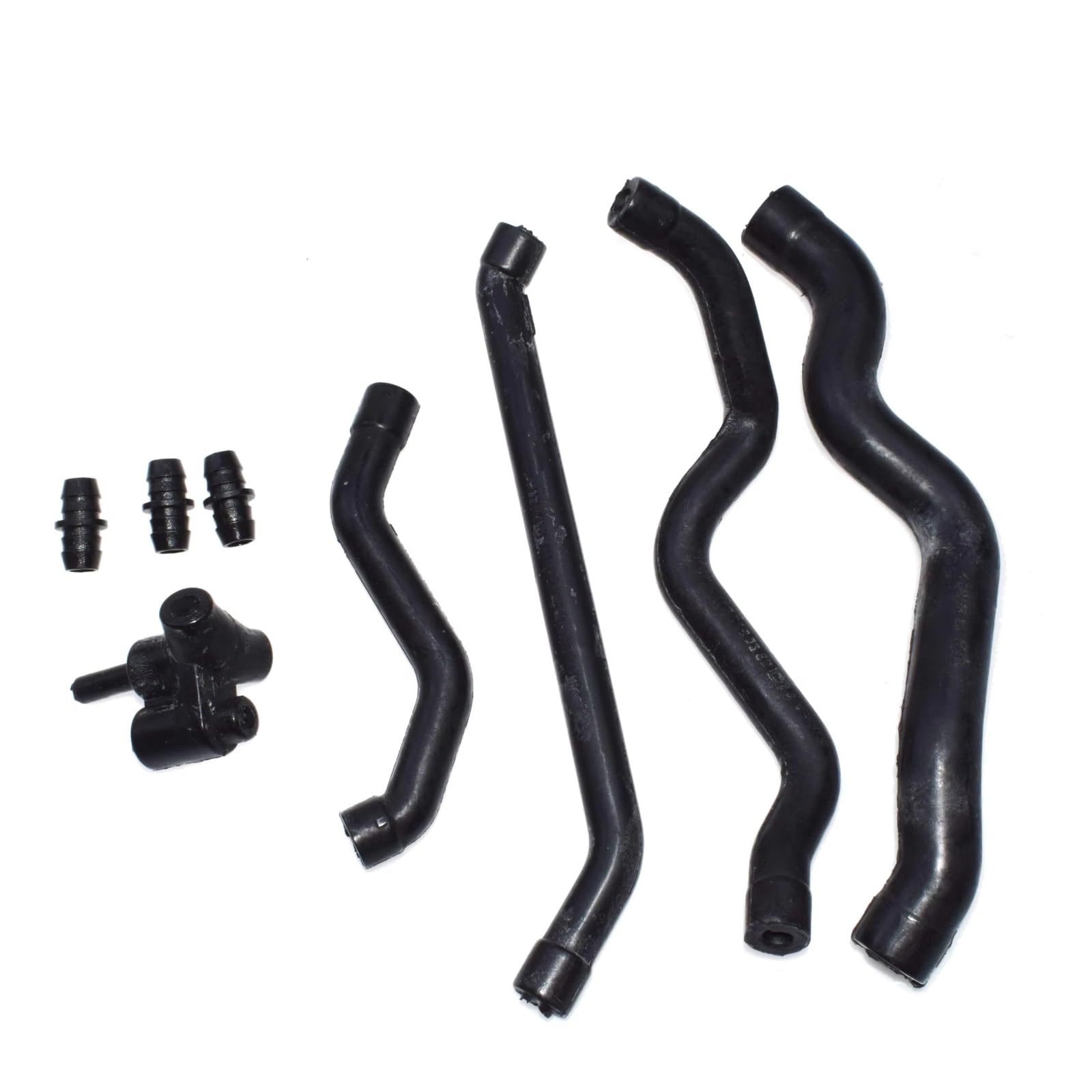 Fvoirss One Color Engine Breather Vent Hose Compatible With Benz For E500 2003-2006 For E55 For Amg Base Sedan 4-Door 1999-2002 Crankcase Separator Breather Pipe 1179901578(Set 2)