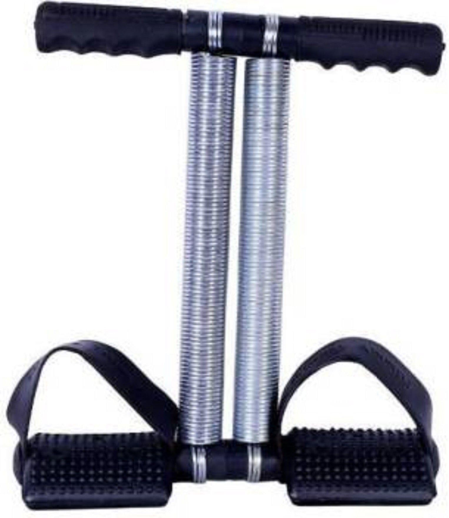 wWAR Double Spring Tummy Trimmer Ab Exerciser (Black) Ab Exerciser (Black) Ab Exerciser (Black, Silver)-picture-28