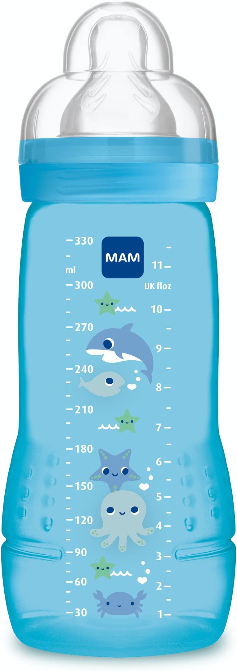 Biberon 2ème âge Easy Active Bleu 330ml