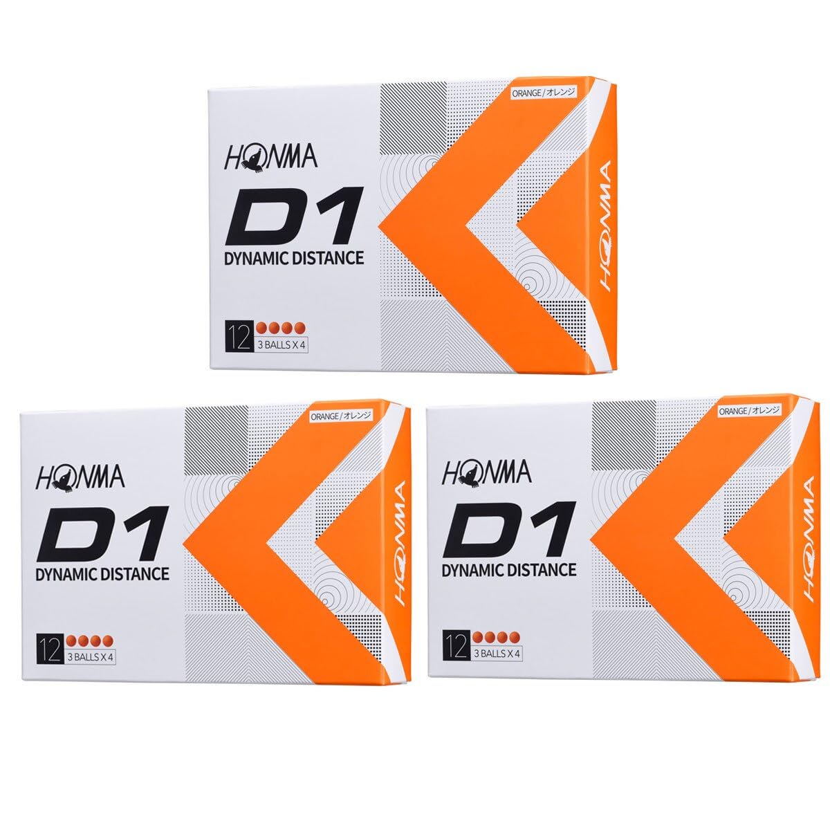 HONMA ゴルフボール　1個のみ ボール,HONMA D1 SPEEDMONSTER 2023 (スリーブ単位) | HONMA直営