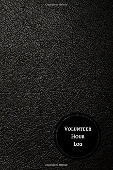 Paperback Volunteer Hour Log: Volunteer Log Book