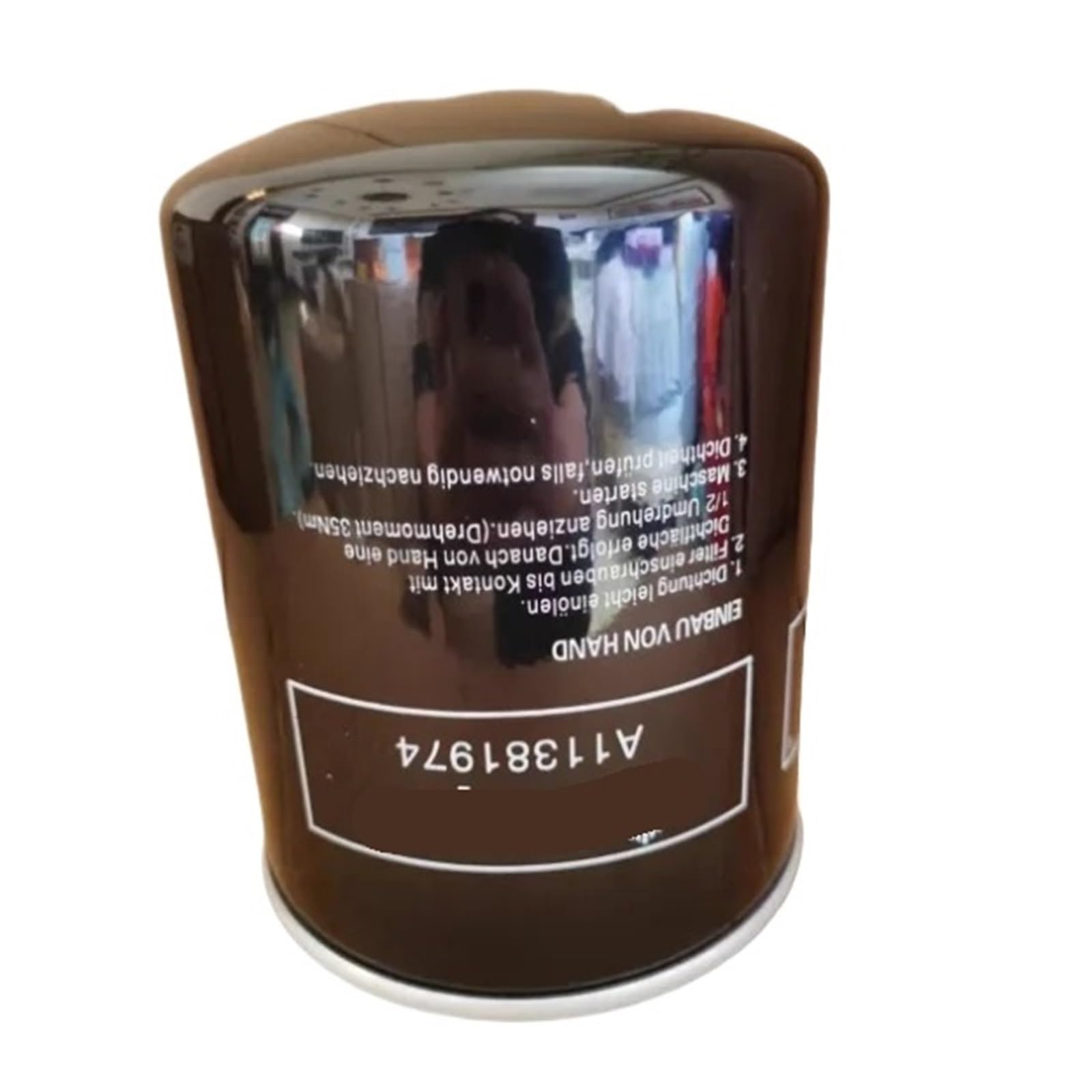 CLEUFWKO 1pcs A04819974 A11381974 ZS1059789 Oil Filter Fits Air Compressor(ZS1059789)