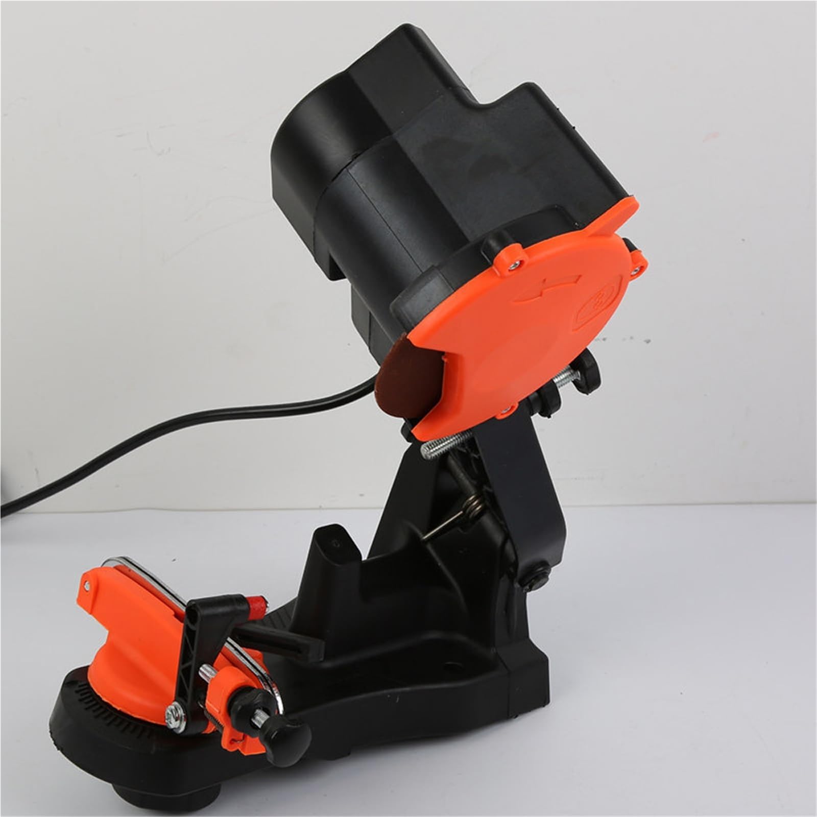 Afilador de cadena de motosierra eléctrico portátil de 4800 RPM, máquina rectificadora, herramientas eléctricas de jardín for uso doméstico e industrial. Instrumento de medición