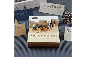 Hogwarts 3D Castle Block Notepad with Calendar
