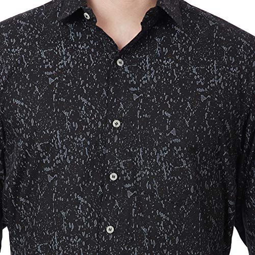 Image of TAHVO Men's Regular Fit Long Sleeves Cotton Formal Shirt