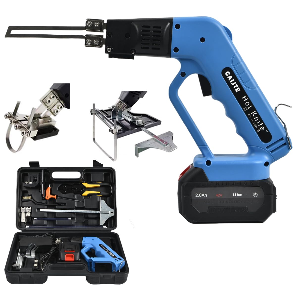 MINOVA Styroporschneider Pro Mit 6 Klingen - Elektrischer Heißschneider Für Schaumstoffe