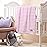 CREVENT 30X40 Cute Silky Plush Baby Blanket for Girls Infants Toddlers Newborns Crib Cot Stroller, Giftable Suitable for Summer Spring - Pink Elephant