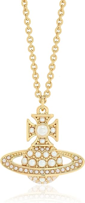 Vivienne Westwood Necklace, 小, Brass, No Gemstone : Amazon.sg