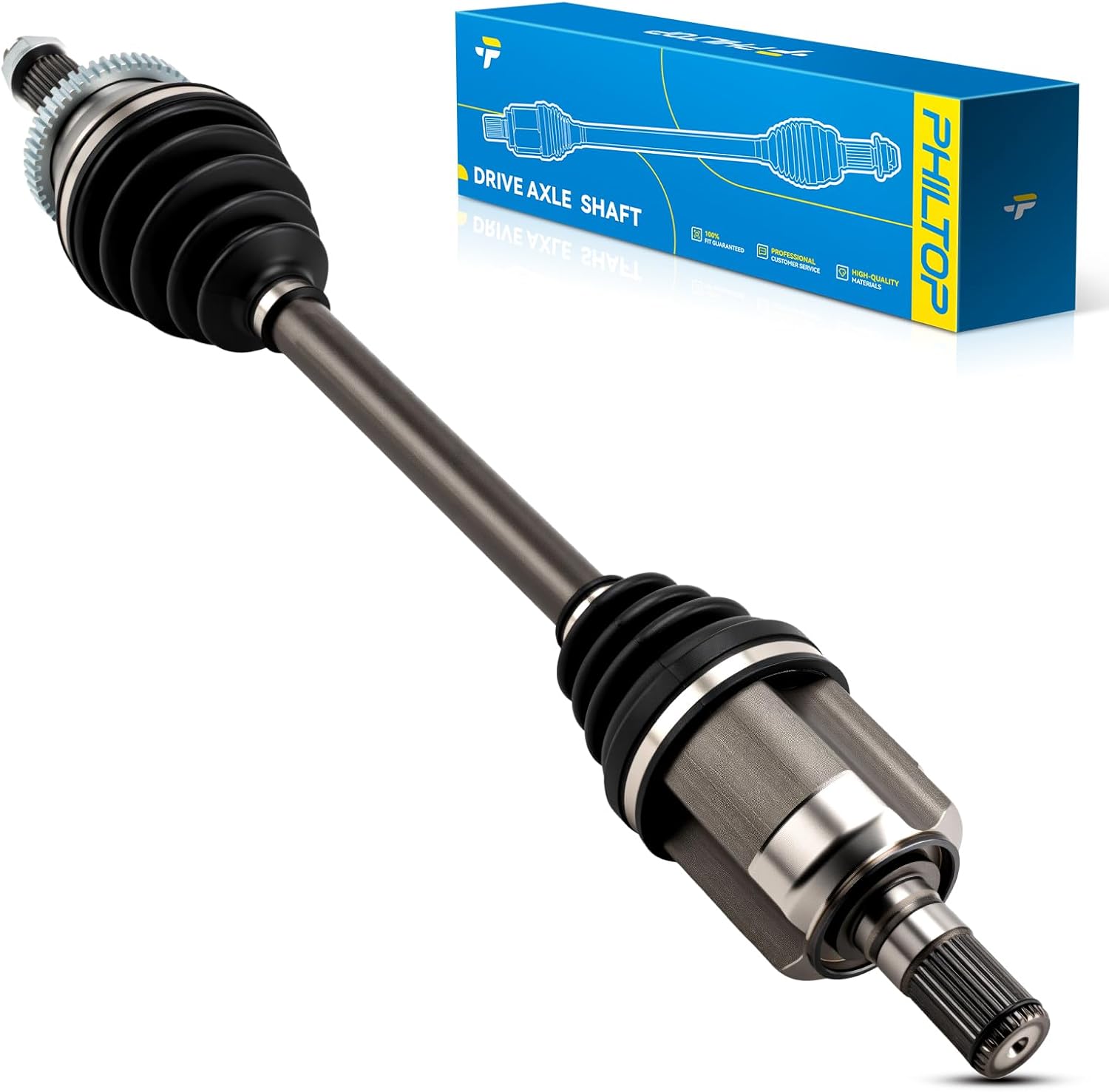 PHILTOP CV AXLE Front Left for Hyundai Santa Fe Sport 2013-2016, Kia Sorento 2014-2015, HY-8221 Axle Shaft