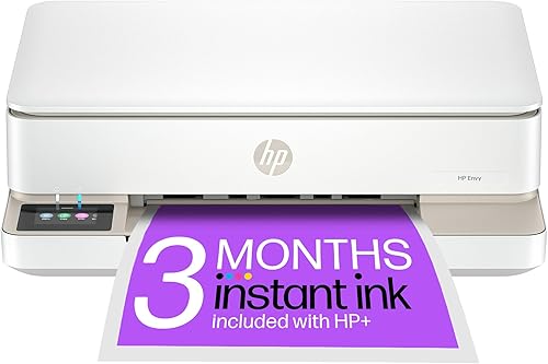 HP Envy 6120e All in One Printer | Perfect for Home | Colour | Wireless | Print, Scan & Copy | 3 months free Instant Ink | Easy Setup & Reliable Wi-Fi | White