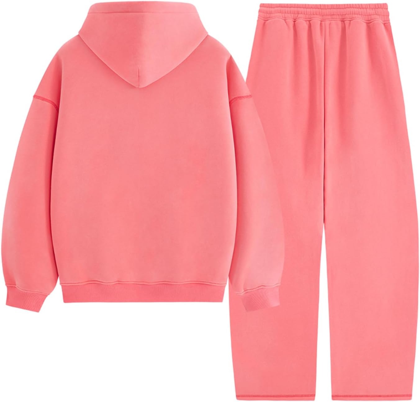 Aelfric Eden Sweatsuits Women 2 Piece Outfit Fall Fleece Tracksuit Matching Oversized Hoodies Baggy Sweatpants Set