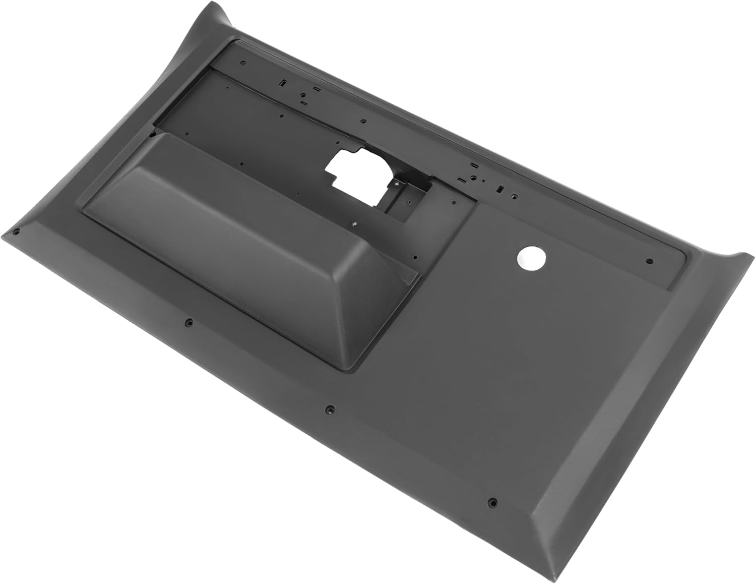 ALMULOO Pair Inner Door Panel Compatible with 1981-1987 Chevy Chevrolet Pickup Truck Interior Door Panels Plastic Black Left + Right