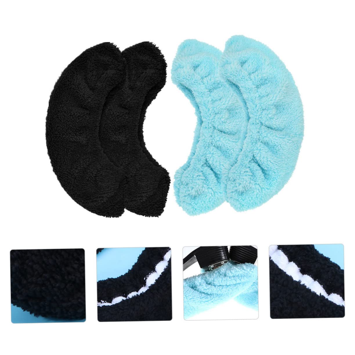TOYANDONA Protège-Lames de Patins Élastiques Taille M, 2 Paires