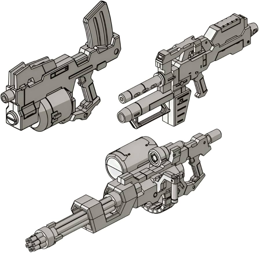 Amazon | [ToyBase] 黒色木馬 1/144 HG RG 汎用ウェポン 3点セット