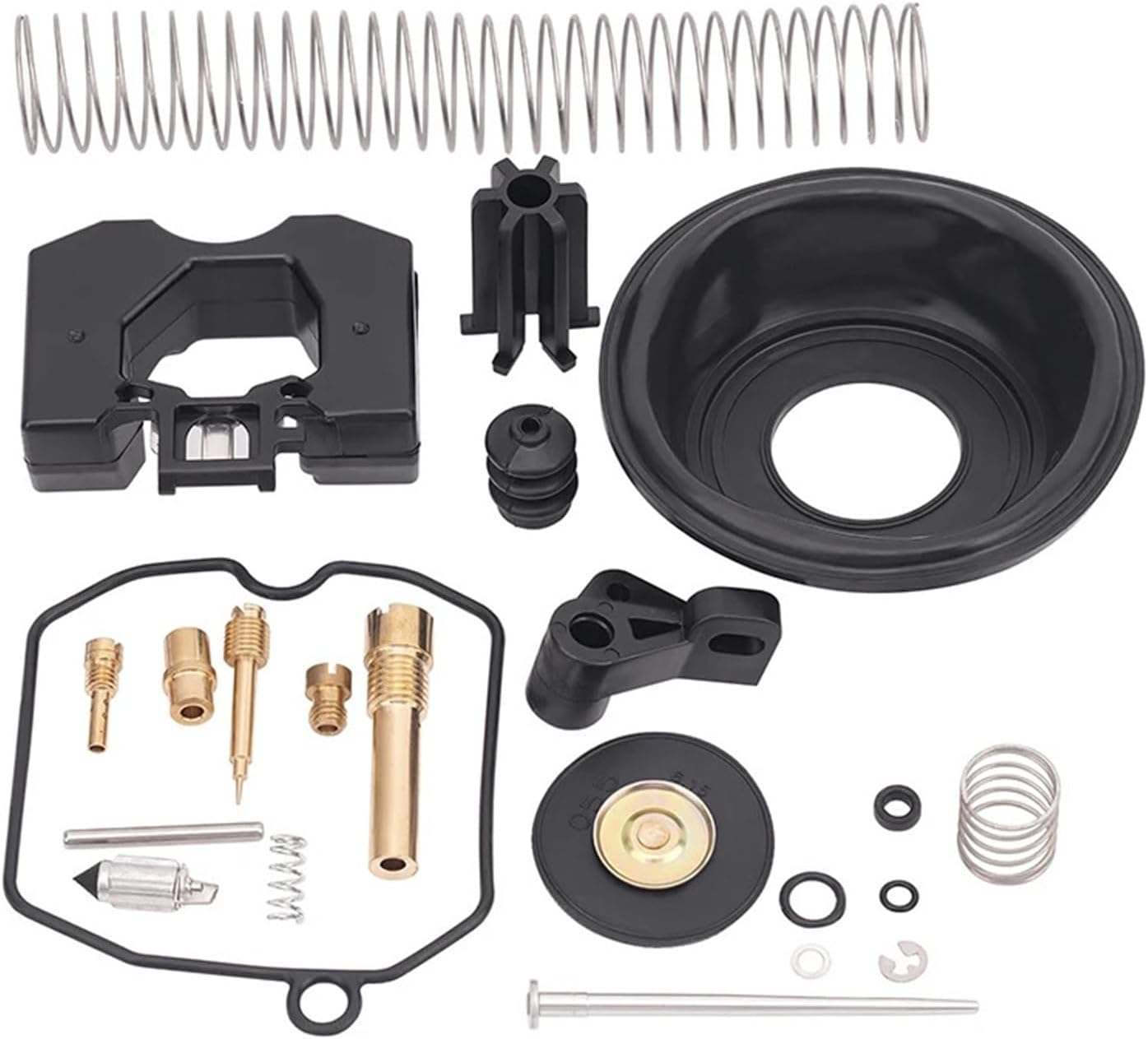 Motorcycle Carburetor Rebuild Repair Tool Kit Plunger Diaphragm Fit For FLHR FLHRS FLTR FXR 4 2 3