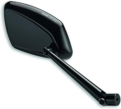 Ducati by Rizoma Billet Espejo Aluminio - Lado Derecho - Negro