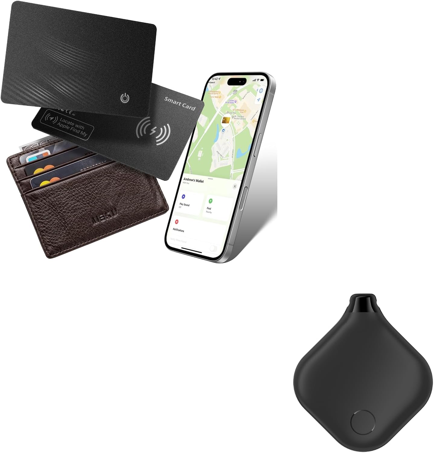 Air Tag Card with Tag Set