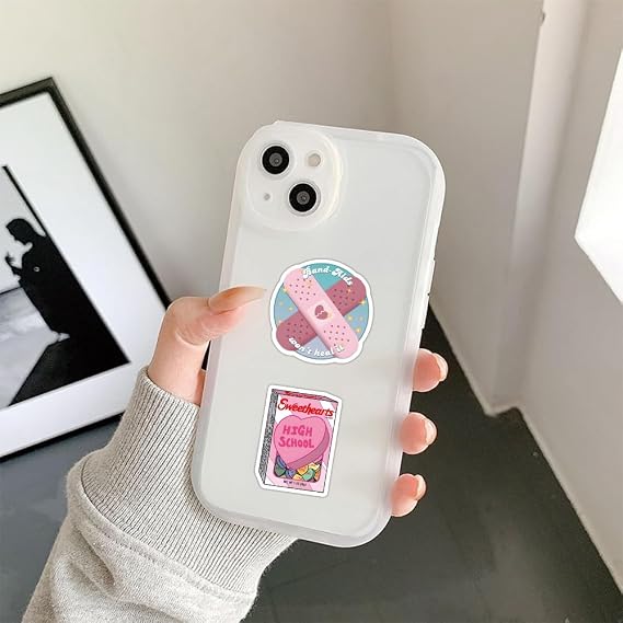 50PCs Singer Melanie Martinez Stickers, Aesthetic Vinyl Star Idol Stickers and Decals, Notebook Water Bottle Stickers for Hydro Flask, Car, Planner, Skateboard, Holiday Gifts Stickers …