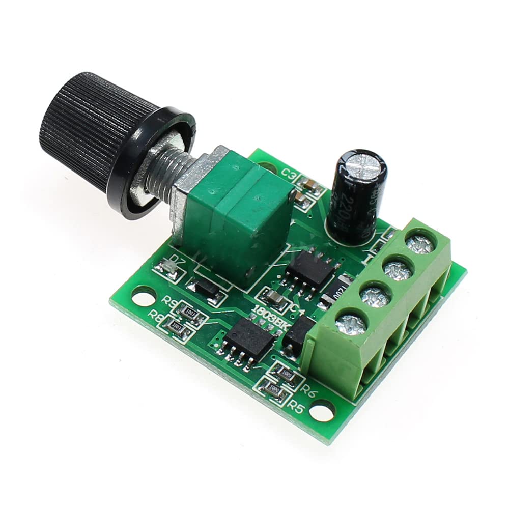 PWM Regolatore Di Velocità Motore 2A Con Manopola 30 W 1.8 V PWM Regolatore Di Velocità Motore 2A Con Manopola 30 W 1.8 V