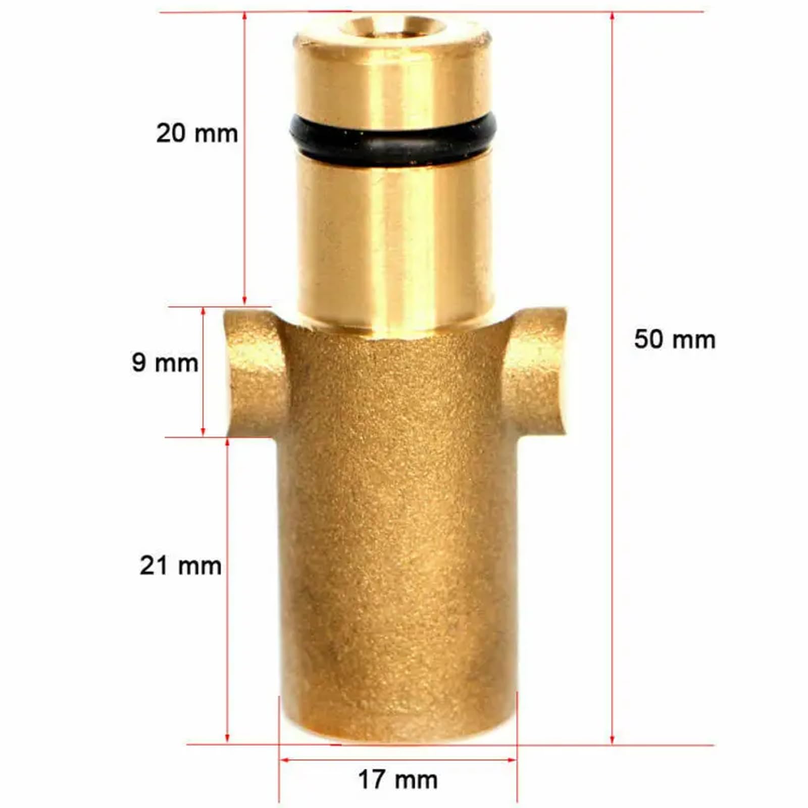 Anhoer Snow Foam Lance Leak Proof Snow Foam Gun 1L Bottles Snow Foam Bottle with Adjustable Nozzle for Nilfisk Gerni STIHL G1/G2/G3/G4/G4R/G5 - Image 2