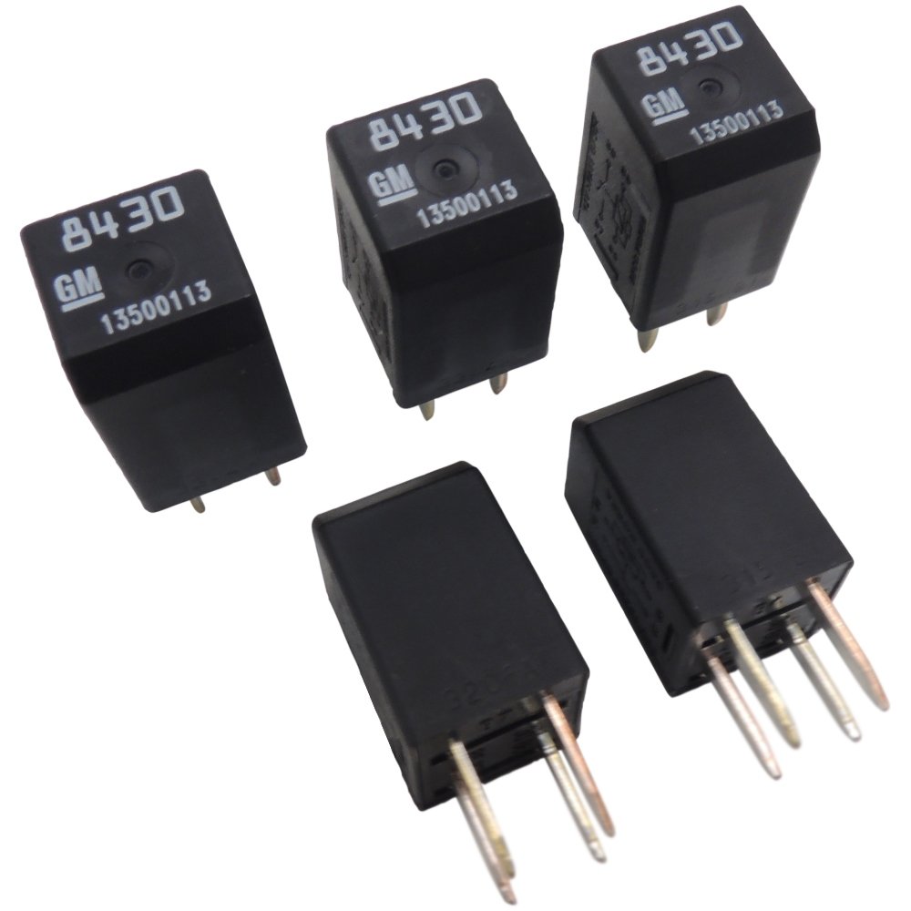 Buy New OEM 13500113 GM Relays 5Pack MultiFunction 4Pin Relay