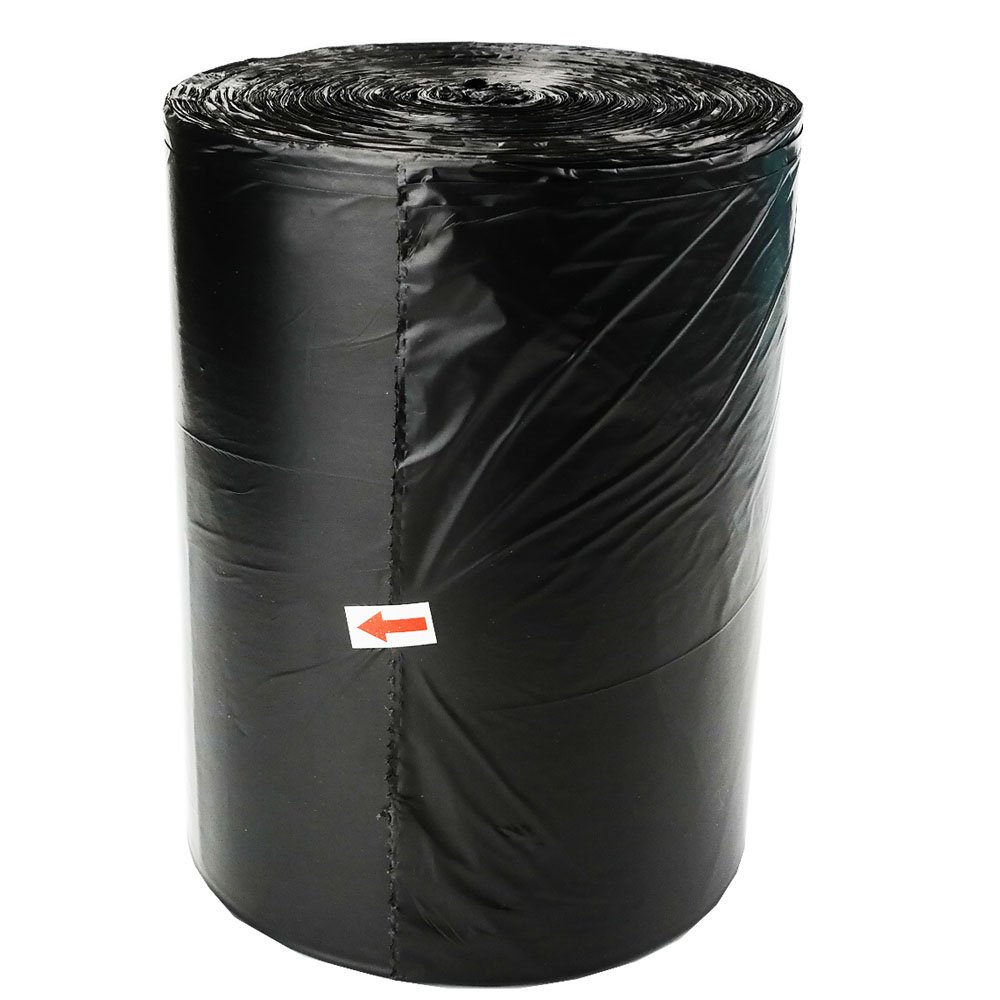 Bolsas de basura de 8 galones, tamaño mediano, 130 unidades, color negro