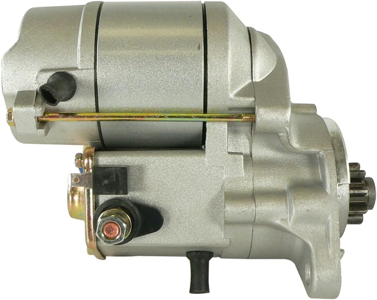 Starter, 12V, Metal, 228000-1020, Automotive Starter Motors, Starter, Compatible with Kubota, New Holland, Thomas Equipment