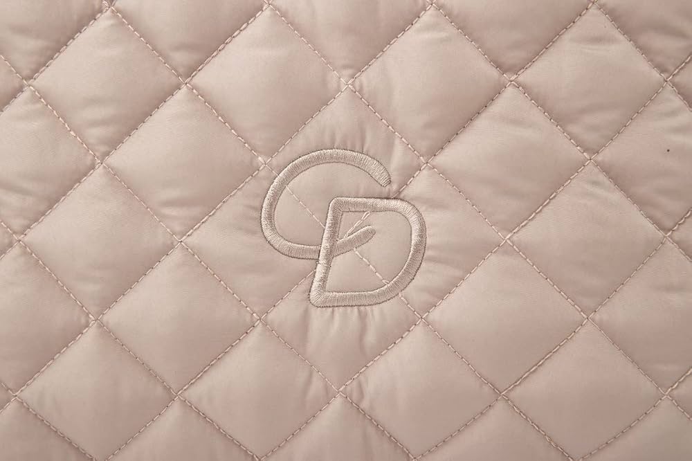 COCO DEAL 推し活キルティング2WAYトートバッグBOOK MOCHA PINK