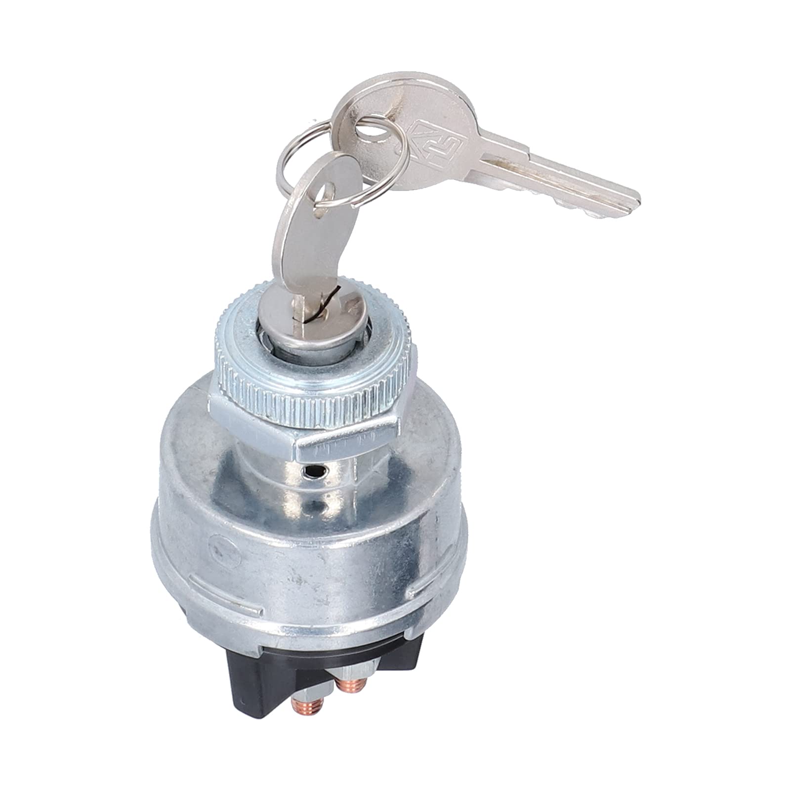 Interrupteur D'allumage, Interrupteur D'allumage avec 2 Clés en Métal OE G.1214 Accessoire de Remplacement pour Remorque de Tracteur