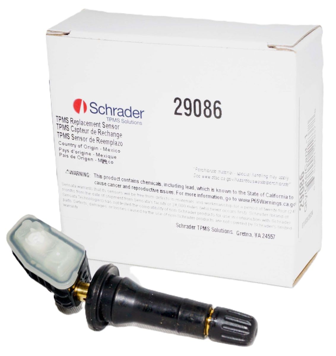 Amazon.com: Schrader 29086 Rubber Snap-in 433MHz TPMS Sensor