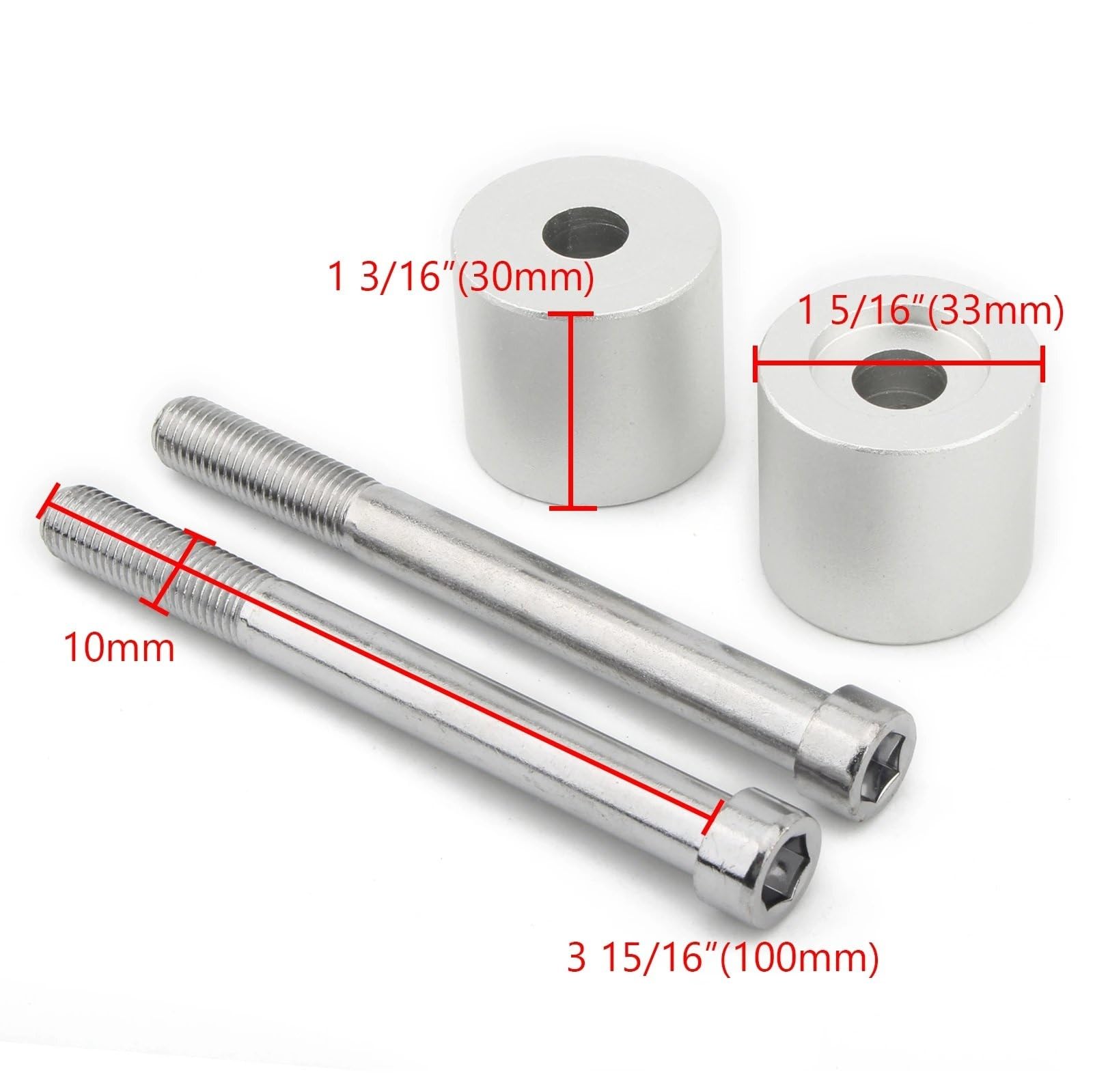 Elevador De Manillar para Ducati para Multistrada 1200 1200S 2015-2017 1260S para Pikes para Peak 950/950S Espaciadores Abrazadera Barra Elevadora Manillar Carreras Elevadora Barra Manillar
