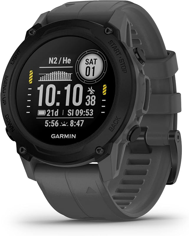 Descent™ G1, computadora de buceo resistente, gris pizarra | Detección de incidentes