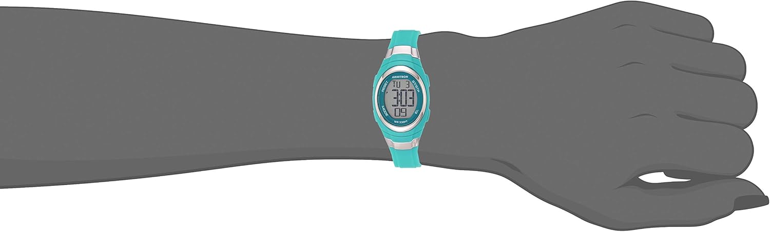 Miniatura 3 de Armitron Sport - Reloj de pulsera digital de resina para mujer con cronógrafo, 457034