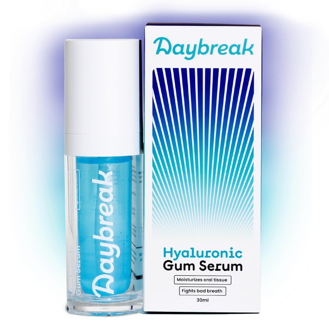 Daybreak Hyaluronic Gum Health Serum 30ml for Dry Mouth | Strengthens Mouths Natural Defense Systems, Boosts Saliva Production & Fights Bad Breath | No SLS, Parabens or Added Colors | Pack of 1 (B0CD7GBMLC) Amazon Price History, Amazon Price Tracker