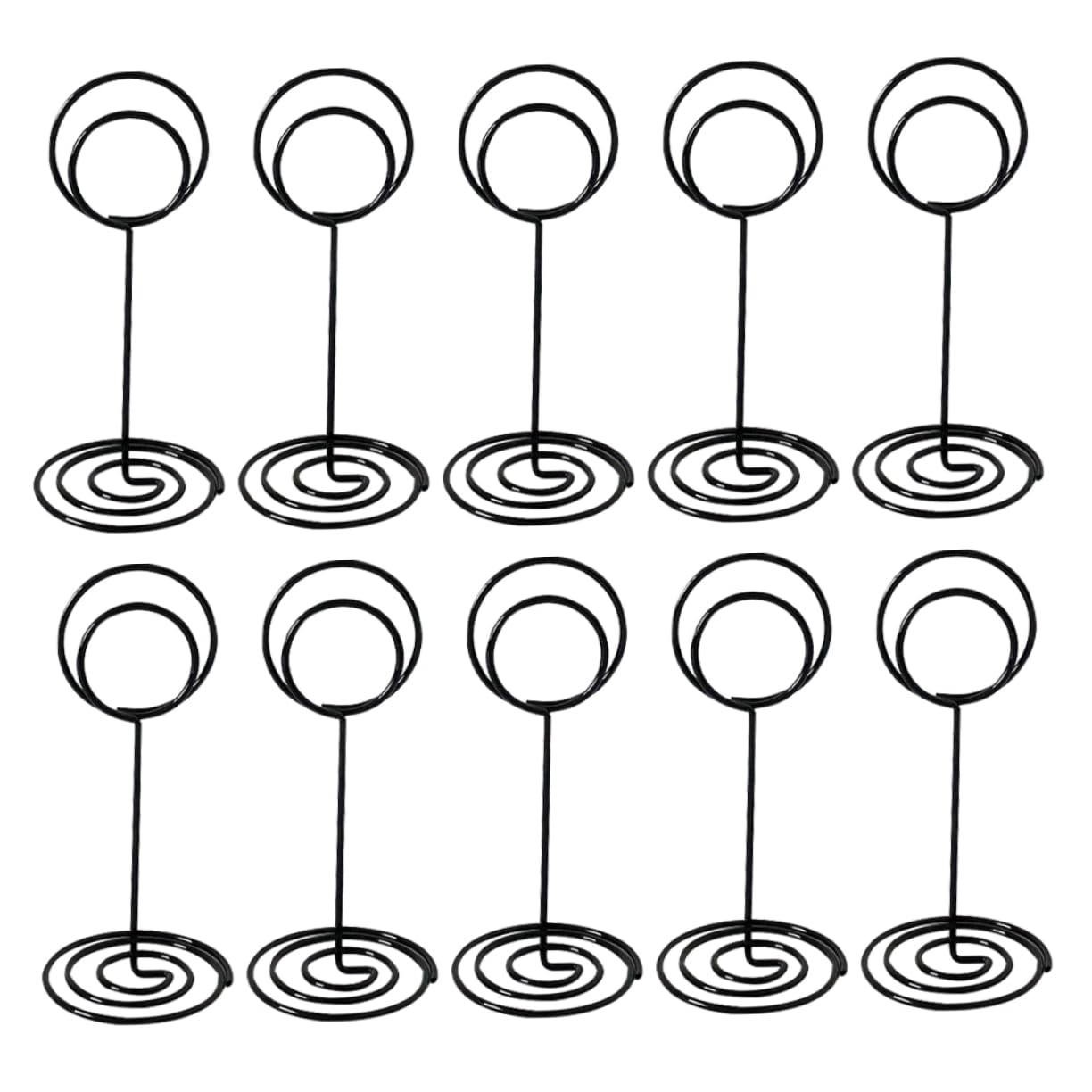 36piezas Soporte De Tarjetas De Mesa para Bodas De Clip para y Decoración De Mesa Resistente y Práctica para Cumpleaños y Recepciones