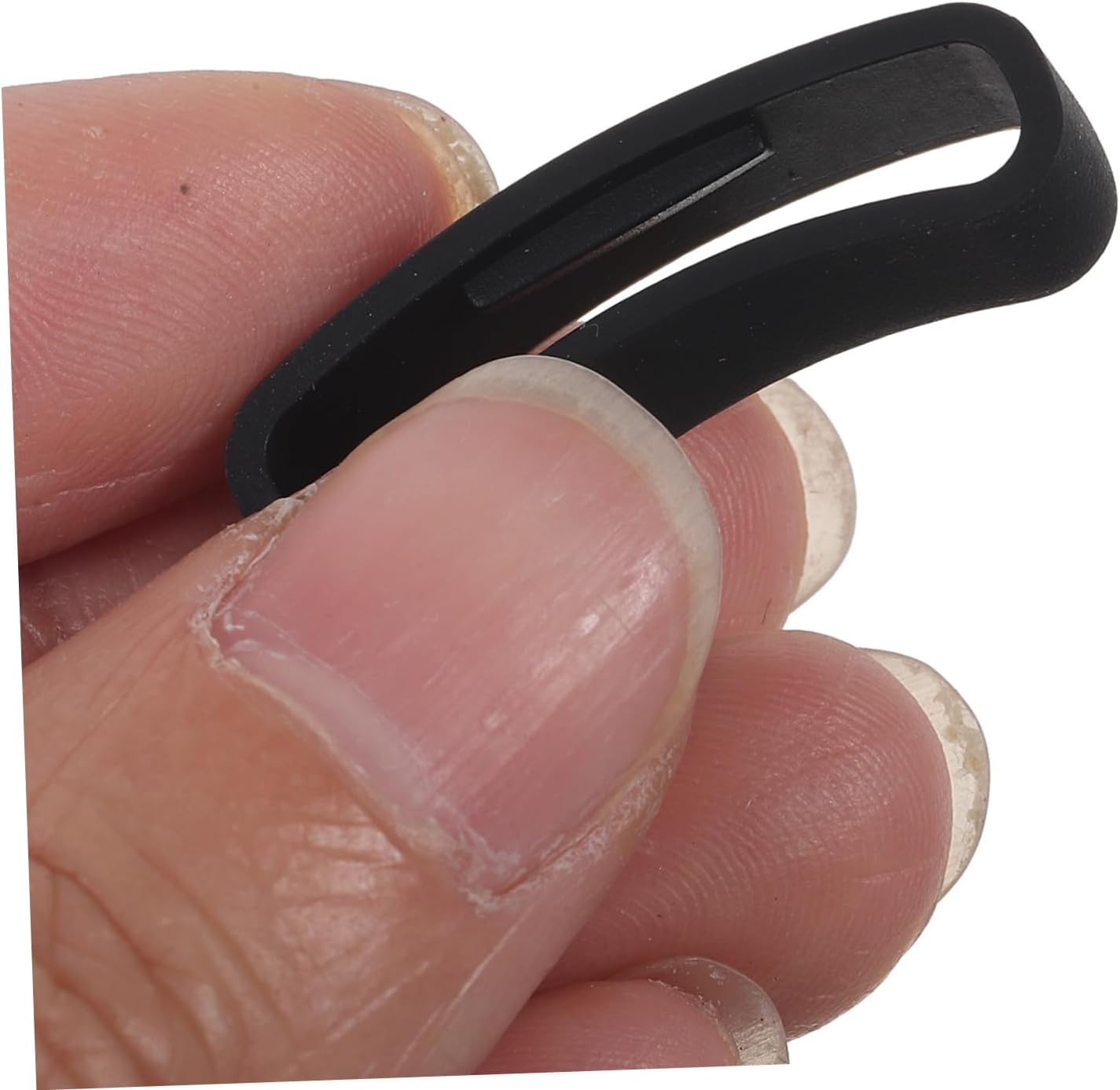 5pcs Rubber Leather Watch Band Strap Silicone Replacement Watch Bands Keeper Holder Retainer Compatible for SUUNTO