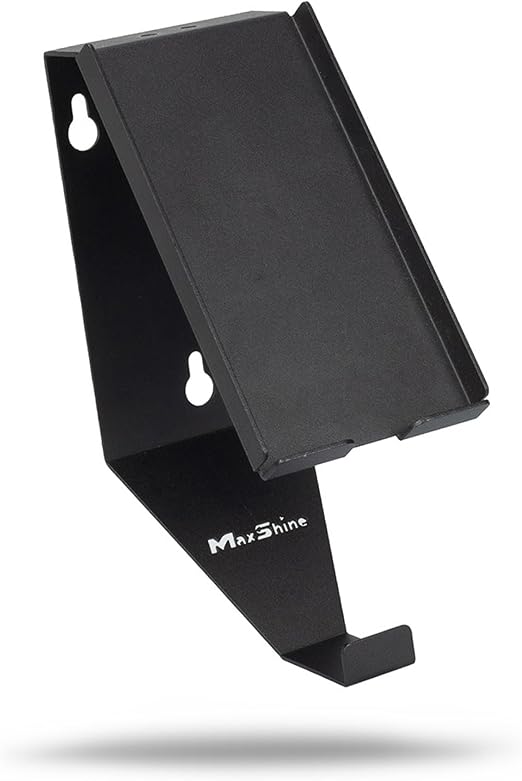 Maxshine Phone & Headphone Holder - Wall-Mounted Organizer for Mobile & Garage, Durable & Anti-Corrosive, Ideal for Professional Car Care & Detailing Accessories