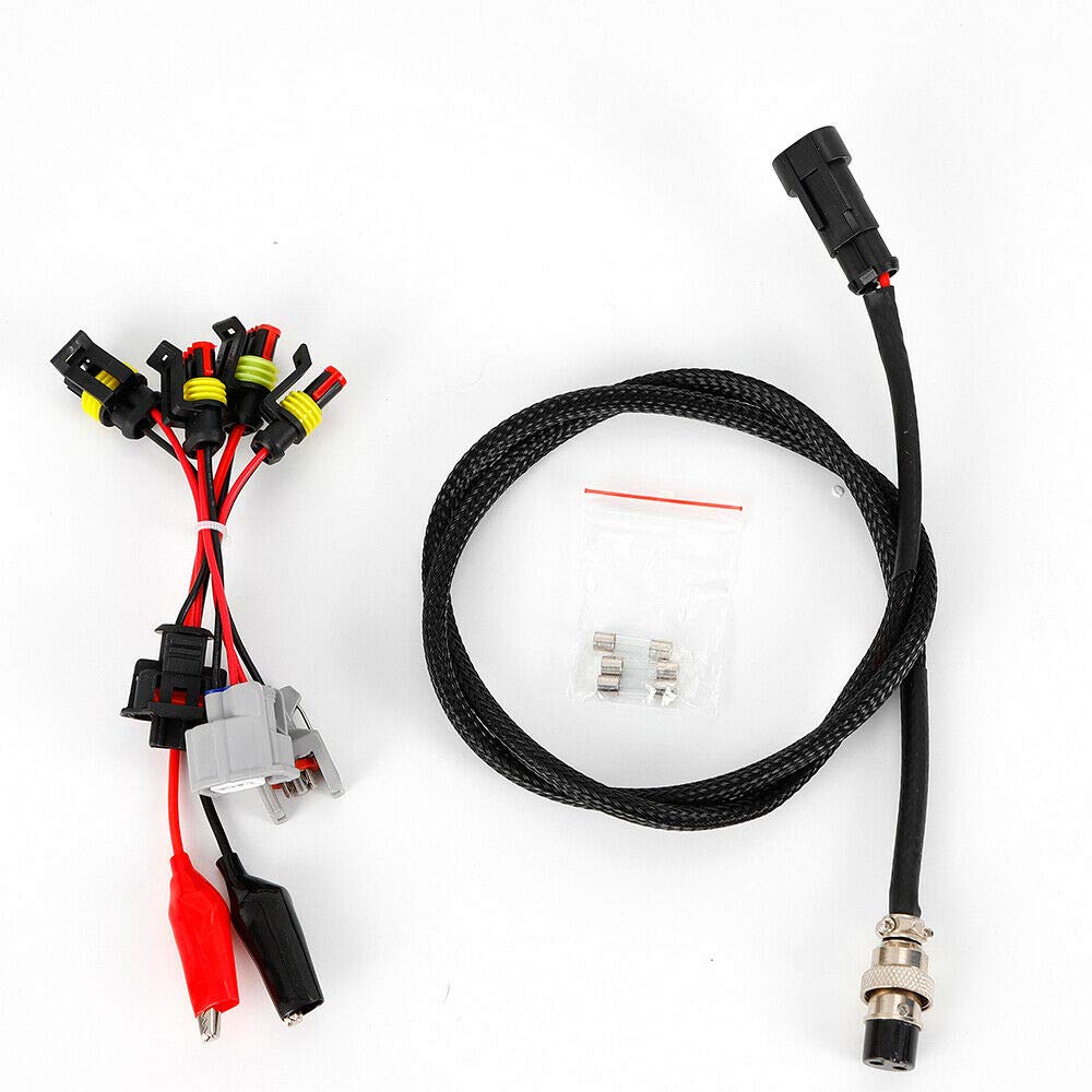CR-C Tester Iniettore Rampa Comune Multifunzione Riparazione Iniettore Carburante Schermo LCD Diesel Common Rail Injector Tester