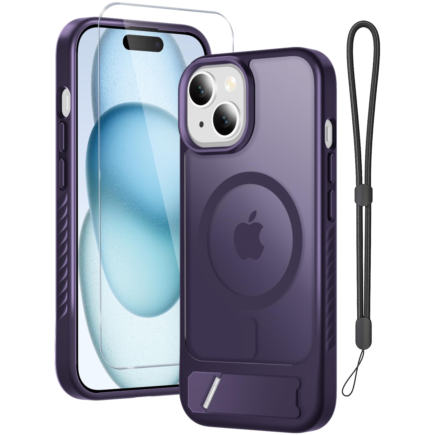 Amazon.com: RMOCR for iPhone 15 Case & iPhone 14 Case with Screen