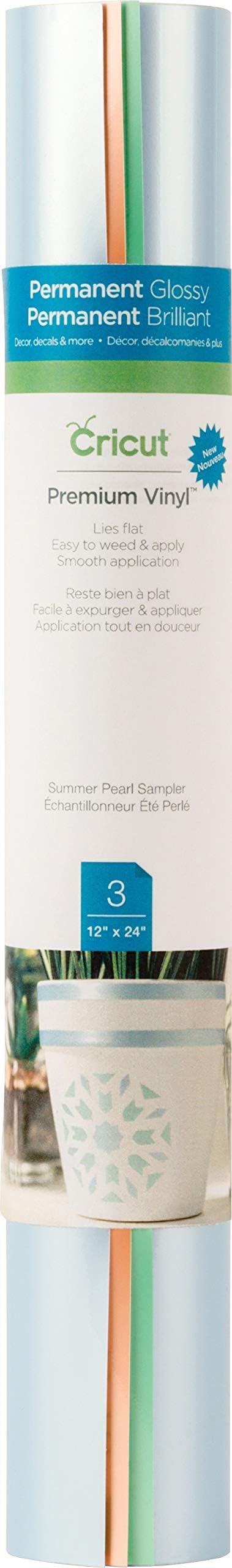 Cricut Premium Permanent Vinyl, Sampler,