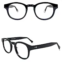 LP Vision - Óculos Para Telas com Filtro Bloqueador Anti Luz Azul Sem Grau - Computador & Celular & Gamer & Descanso & Leitura - Tuti Preto