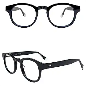 LP Vision - Óculos Para Telas com Filtro Bloqueador Anti Luz Azul Sem Grau - Computador & Celular & Gamer & Descanso & Leitura - Tuti Preto
