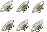 Vista 7 de Vstar® Bombilla LED PAR36 de 6 W, 600-700 lúmenes, base multiusos, 3000 K, lámpara de 12 V CA/CC impermeable para paisaje, blanco cálido