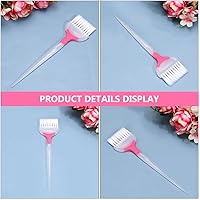 Vista 8 de Beaupretty Cepillo y peine para teñir el cabello con precisión y resaltar el cabello, herramienta profesional de salón de belleza de 8.85 pulgadas