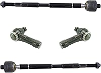 Vista 115 de TRQ - Juego de barras de acoplamiento delanteras interiores y exteriores