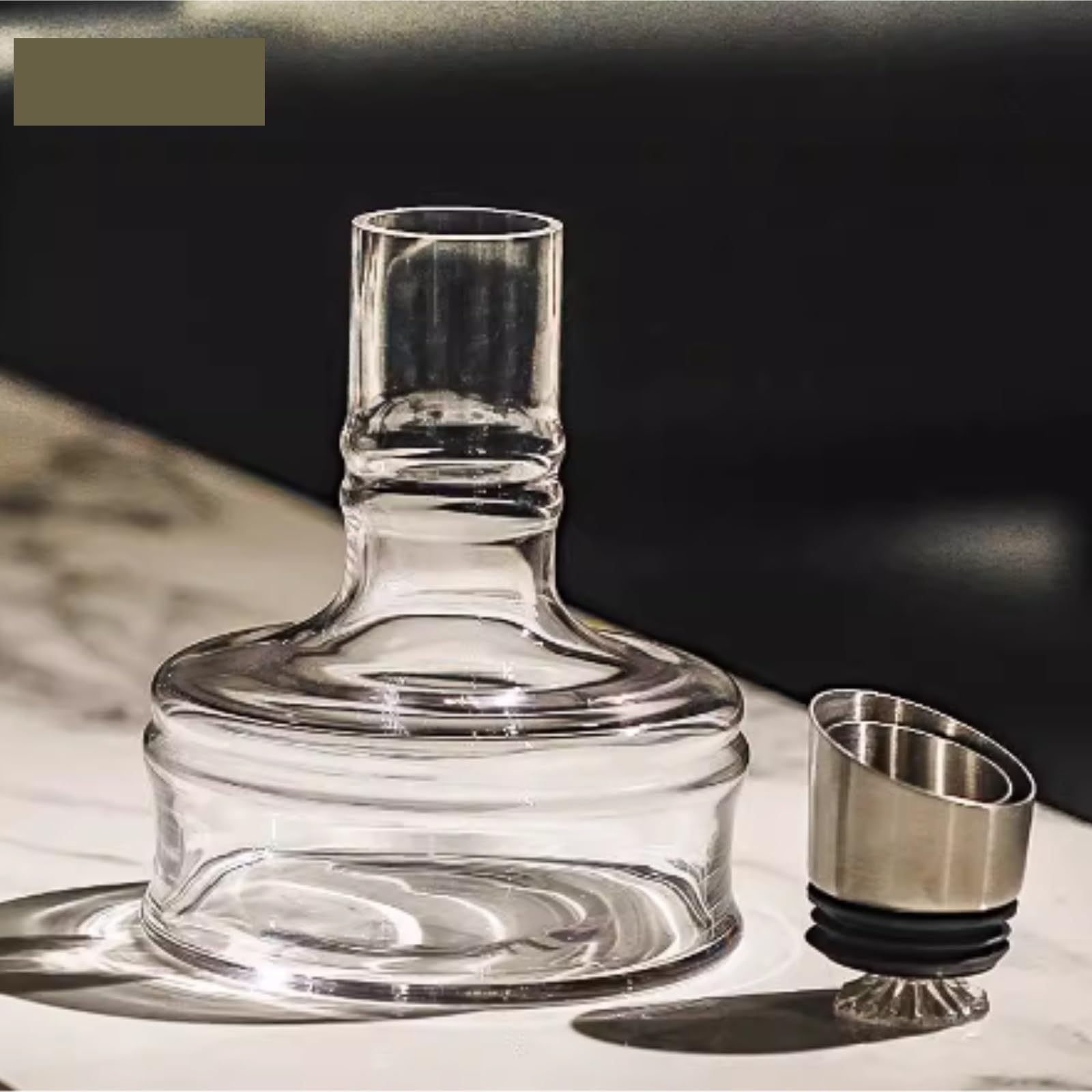 Dekanter Weindekanter Aus Glas Mit Eingebautem Filter, Mundgeblasener Ausgießer Weindekanter