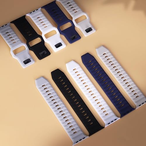 Miniatura 2 de Correa deportiva compatible con Apple Watch de 1.496 pulgadas, 1.575 pulgadas, 1.614 pulgadas, 1.654 pulgadas, 1.732 pulgadas, 1.772 pulgadas,