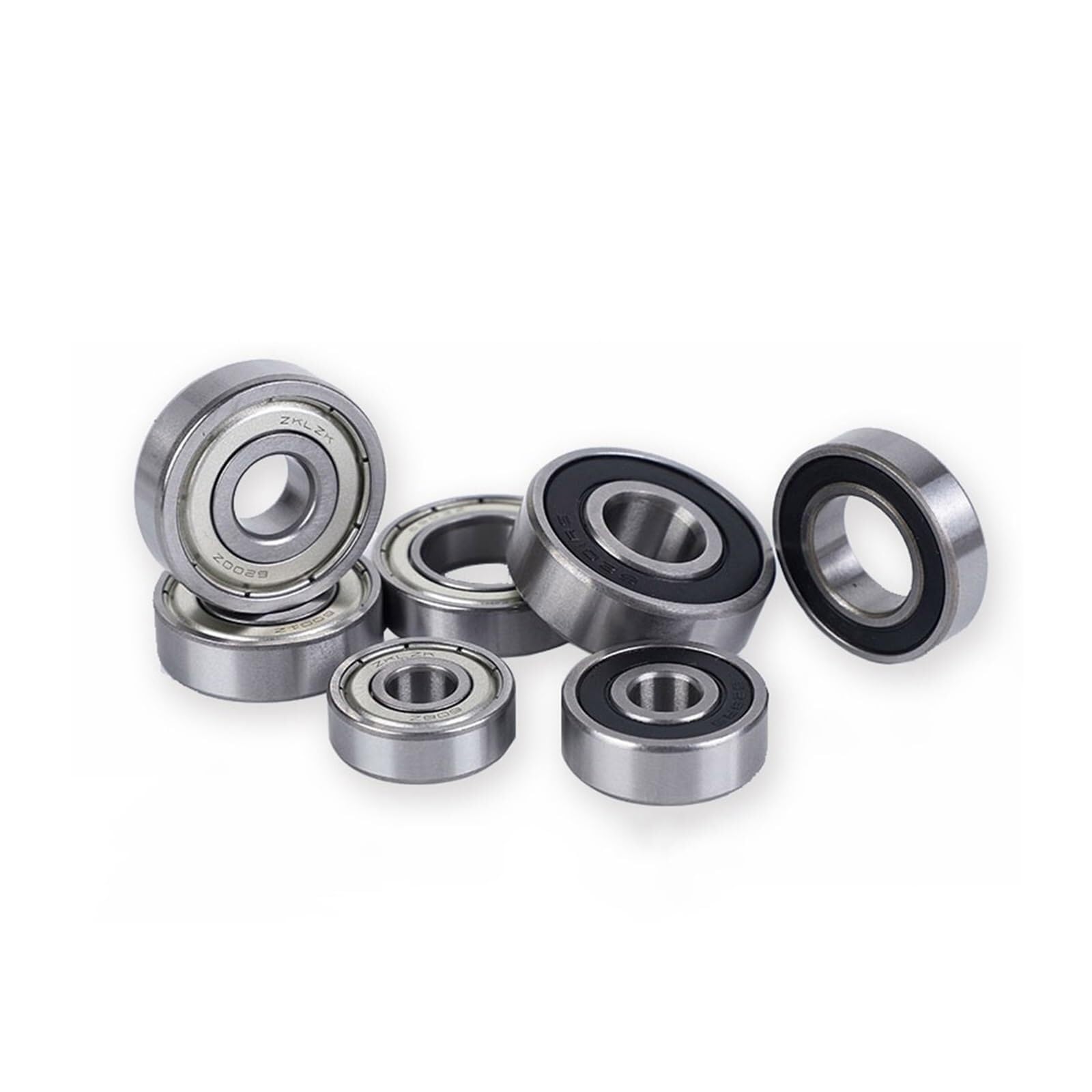 Bouclier de joint bimétallique Micro roulement à gorge profonde Mini miniature précision en acier grande vitesse modèle moteur jouet petit (634ZZ 4x16x5,1 pièces),Durabilité améliorée(681 1x3x1,2pcs)